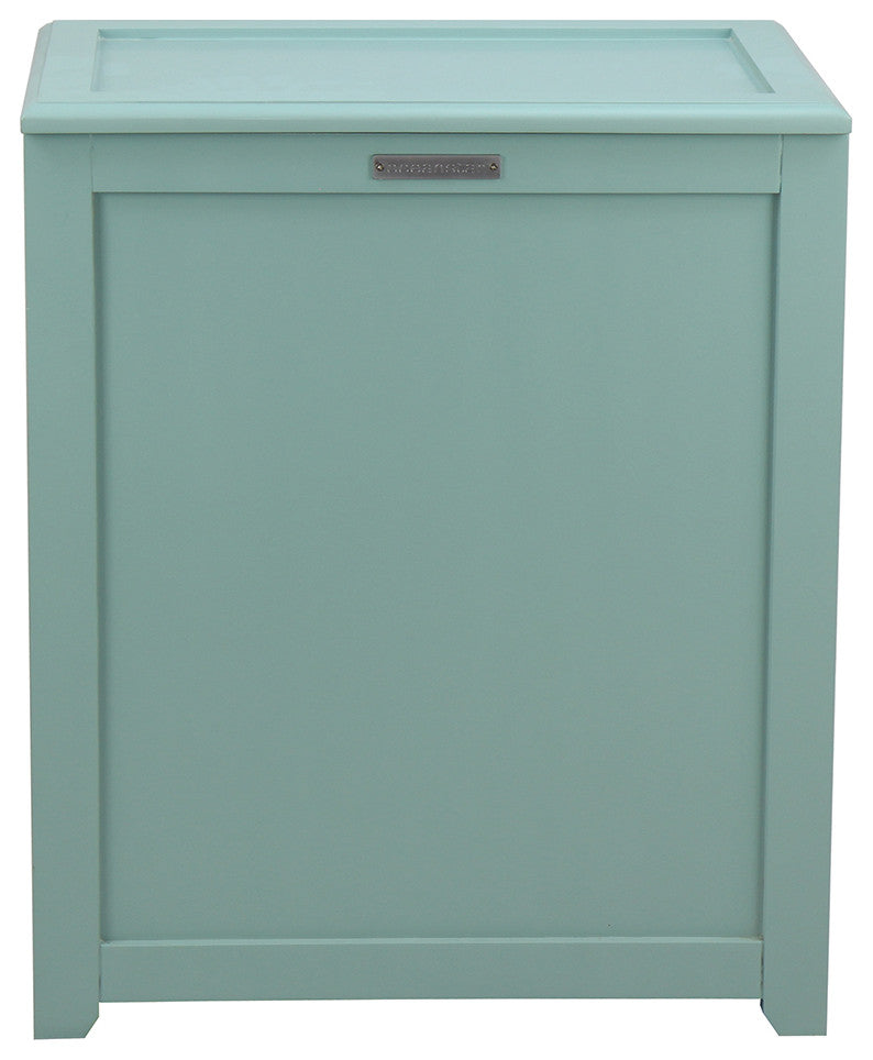 Oceanstar Storage Laundry Hamper in Turquoise