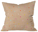 Iveta Abolina Peach Taffy Outdoor Throw Pillow, Medium