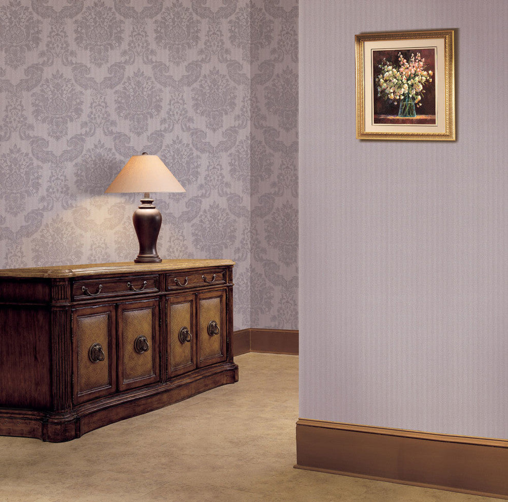 Gray Bengal Stripe Grand Stripes Wallpaper
