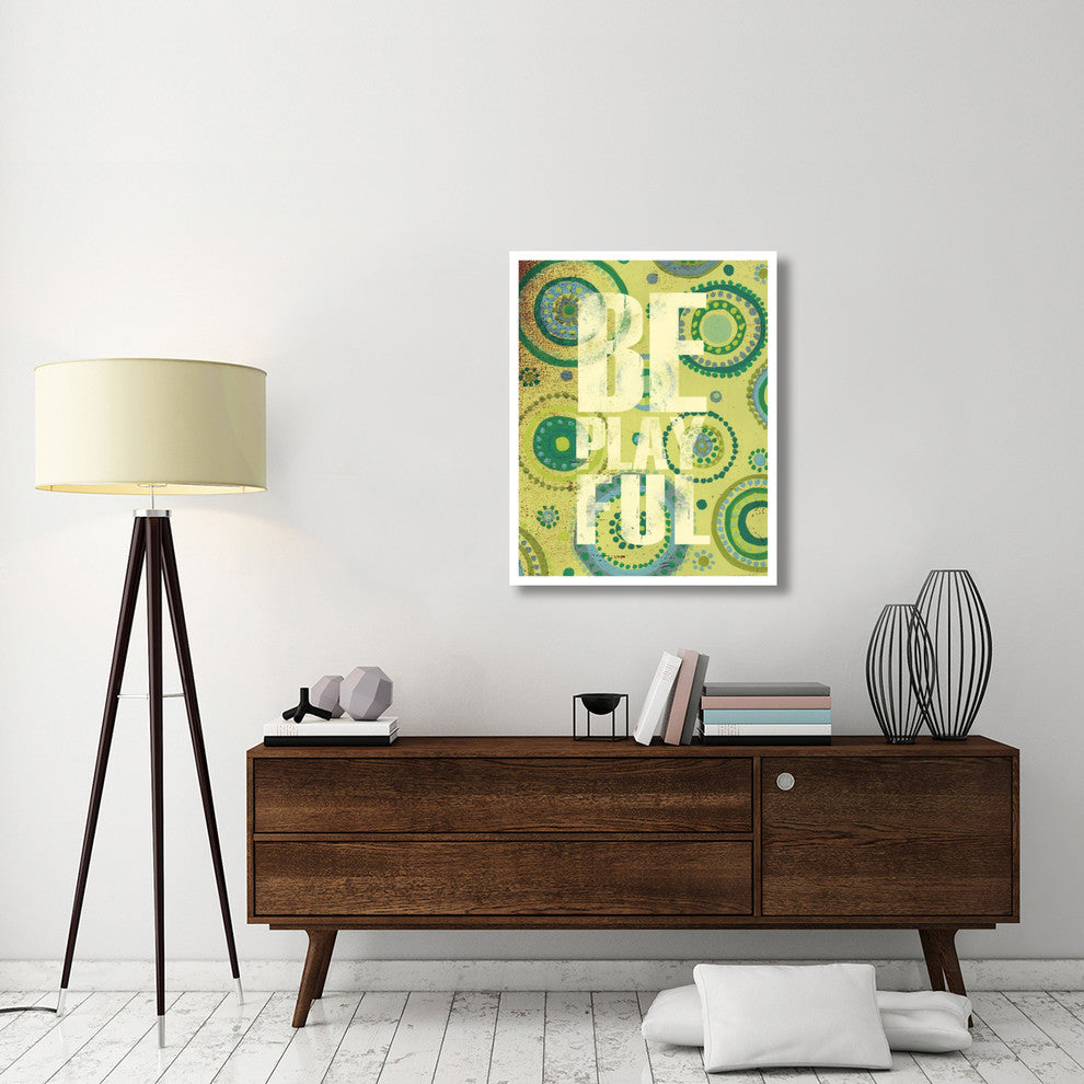 "Bright Be Playful" Digital Paper Print by Anne Tavoletti, 30"x37"
