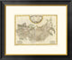 "Composite: Russia, 1785" Framed Digital Print by Rigobert Bonne, 26"x22"