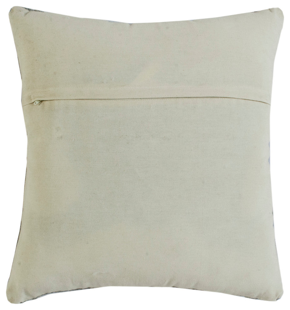 Scandinavian Diamond Motif Throw Pillow