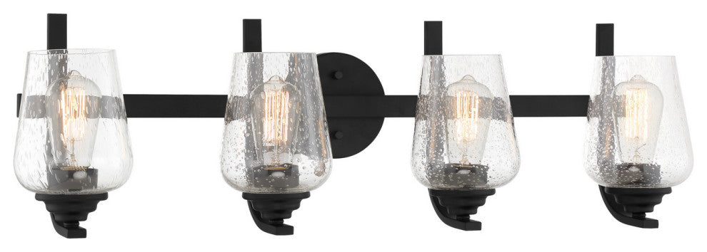 Minka-Lavery 1924-66A, 4-Light Bath, Shyloh, Coal