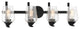Minka-Lavery 1924-66A, 4-Light Bath, Shyloh, Coal