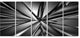 Futuristic Crystal Background, Abstract Canvas Art Print, 60"x28", 5 Panels