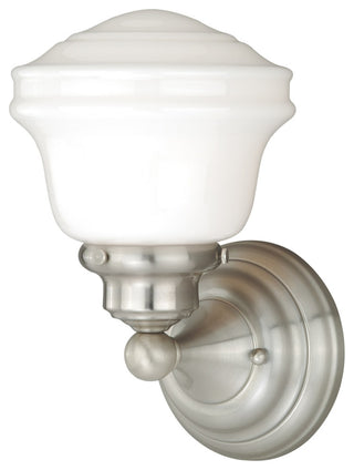 Vaxcel Lighting W0166 Huntley 1 Light Vanity Light - Satin Nickel