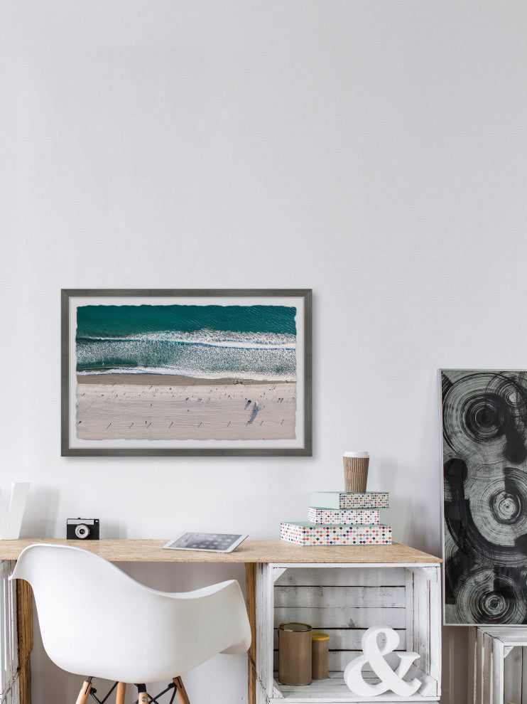 "We Love Summer" Framed Painting Print, 18x12