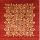 Ahgly Company Indoor Square Mid-Century Modern Area Rugs, 7' Square