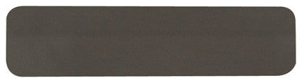 Side Mounting Address Plaques, Mocha