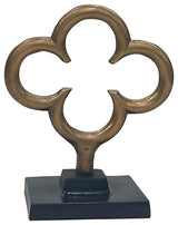 Folium Sculpture, Gold- Small