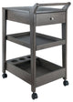 Jeston Entertainment Cart, Oyster Gray