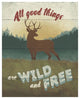 "Discover the Wild II" Digital Paper Print by Janelle Penner, 30"x37"