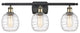 Innovations 516-3W-BAB-G1013 3-Light Bath Vanity Light, Black Antique Brass