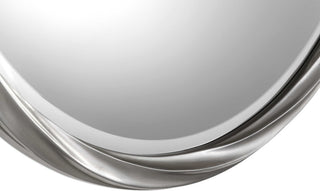 Orion Silver Round Mirror