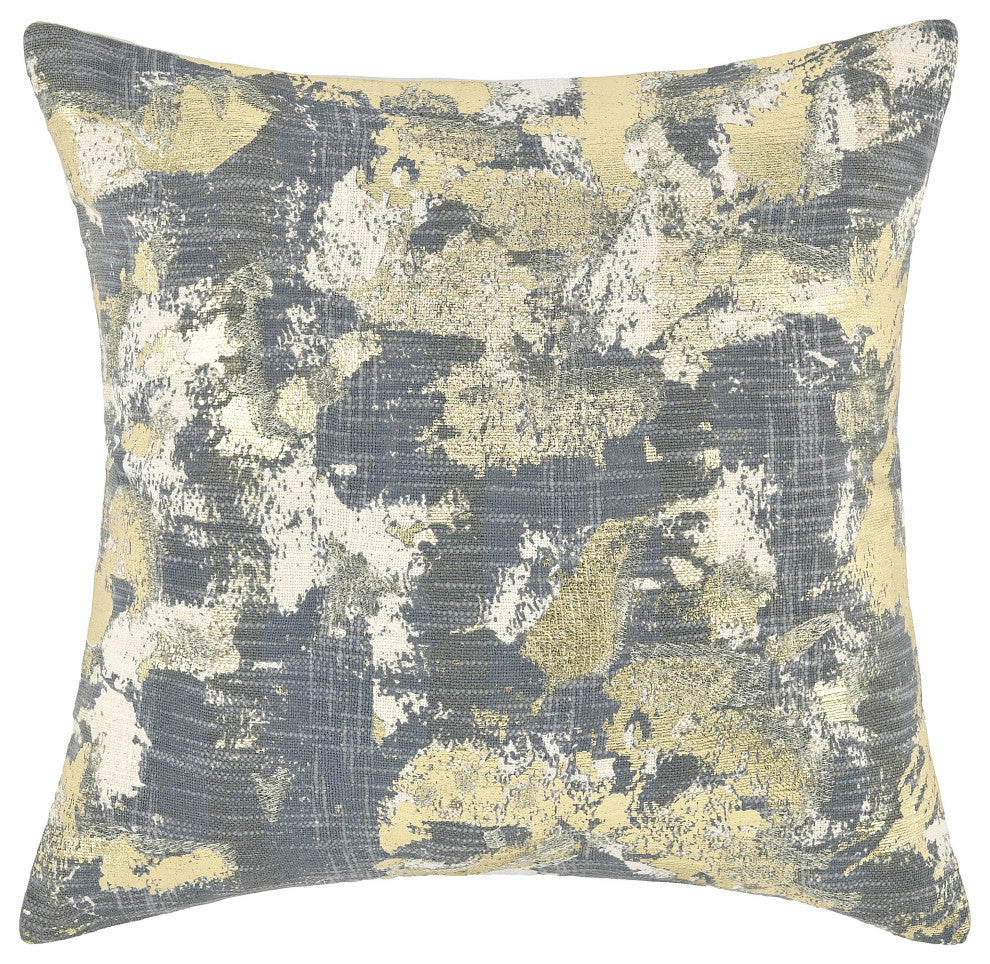 Kosas Home Lucia Embroidered 22ï¿½ Throw Pillow, Blue
