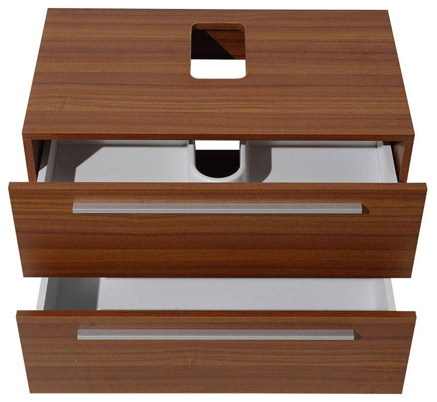 Fresca FCB8080TK Medio 32" Teak Modern Bathroom Cabinet