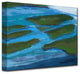 Land Mass' Ready2HangArt Canvas by Leslie Owens, 16"x12"