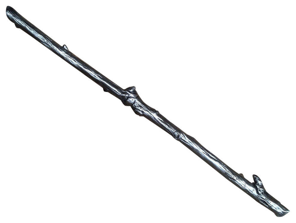 Branch Handle, Antique Brass, Right