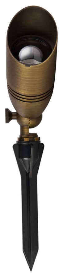Annabelle Cast Brass Landscape Lighting Full Starter Set of 12, Kit 1