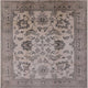 Ahgly Company Indoor Square Mid-Century Modern Area Rugs, 5' Square