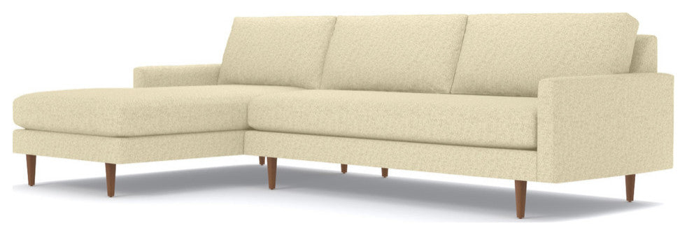 Apt2B Scott 2-Piece Sectional Sofa, Bisque, Chaise on Left