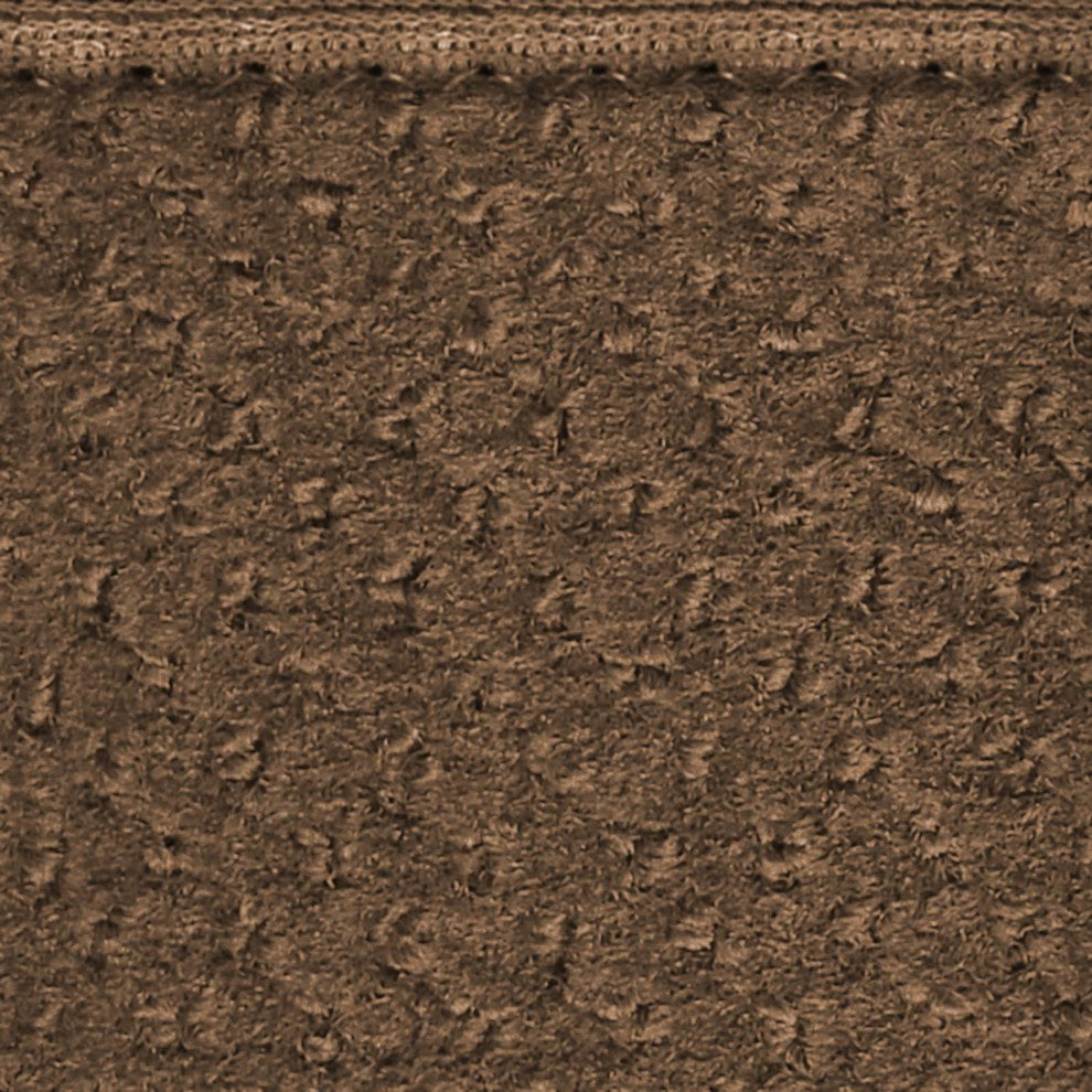 Skid-Resistant Area Rug Toffee Brown, 4'x6'