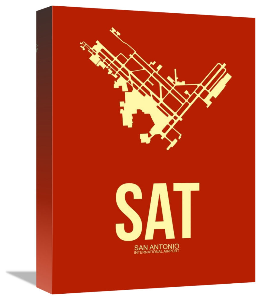 "SAT San Antonio Airport 1" Fine Art Print