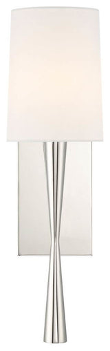 Trenton 1 Light Sconce in Polished Nickel