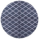 Ahgly Company Indoor Round Mid-Century Modern Area Rugs, 5' Round
