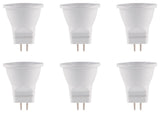 Elitco Lighting 3W Aluminum LED Light Bulb in White (Set of 6)