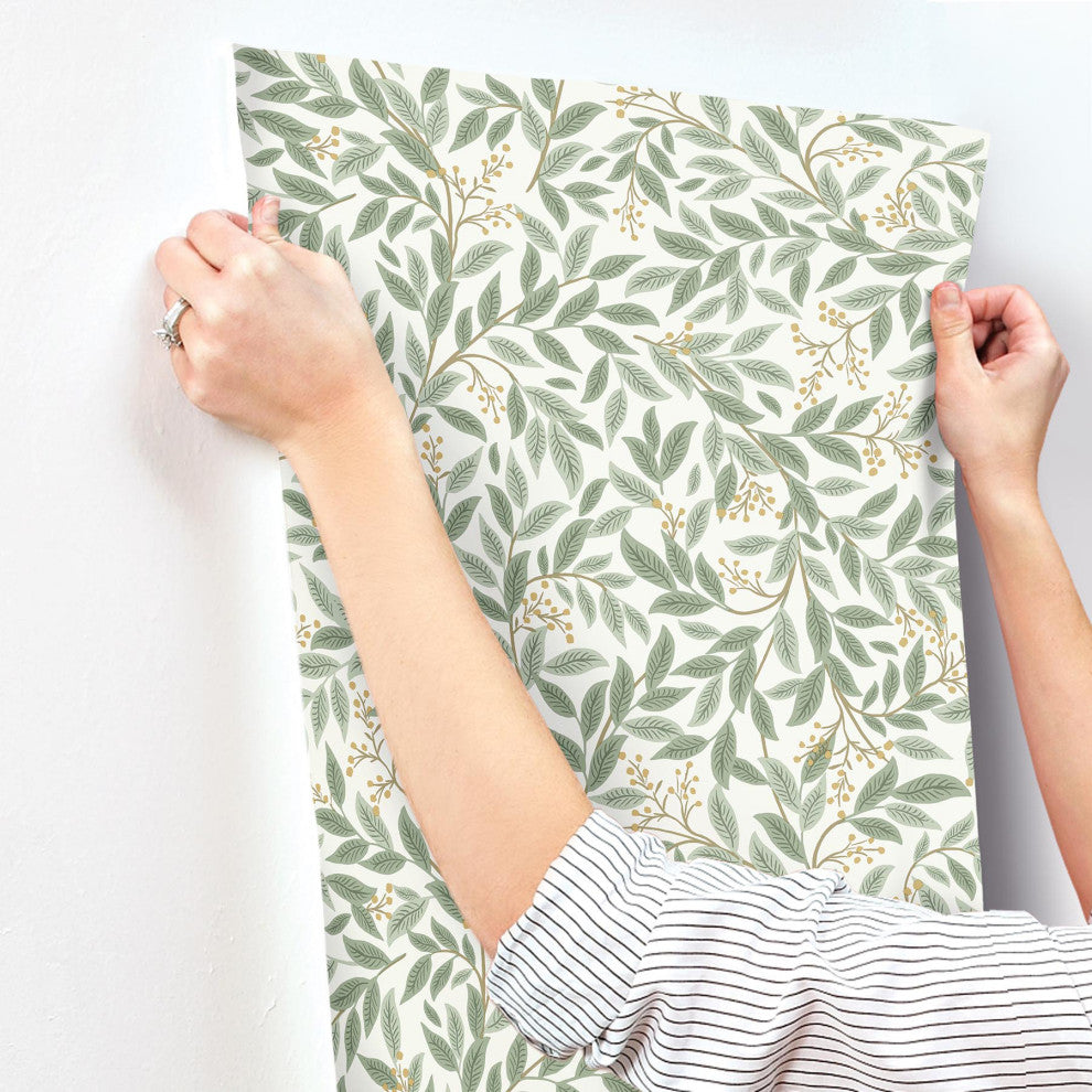Willowberry Sage Wallpaper