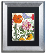Color Bakery 'Printemps' Matted Framed Art, Silver Frame, Black Mat, 11x14