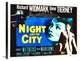 "Night And The City" Stretched Canvas Giclee by Hollywood Photo Archive, 30"x24"
