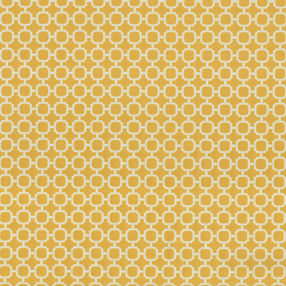 Hockley Squared Corners Chair Cushion, Yellow