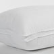 4-Pack Gusseted Microfiber Medium Density Pillows, Queen