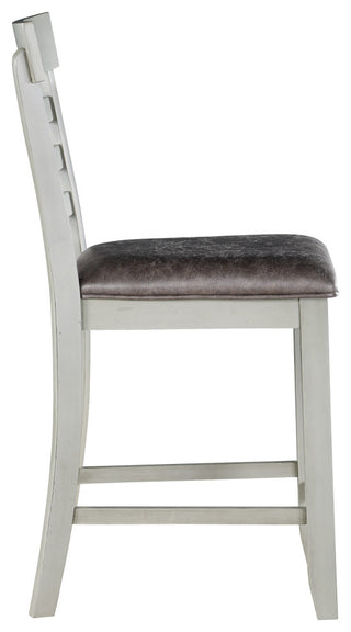 Hyland Dining Set, Table, Bench, 4 Chairs and Server