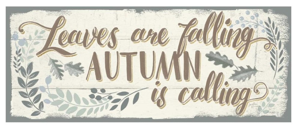 "Grateful Season VIII" Digital Paper Print by Janelle Penner, 32"x14"