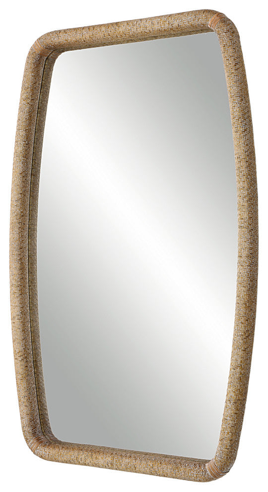 Uttermost Tiki Rattan Mirror