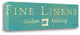 "Fine Linens Turquoise" By Susan Eby Glass, Giclee Print on Gallery Wrap Canvas