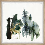 "Adventure Starts" Framed Painting Print, 12x12