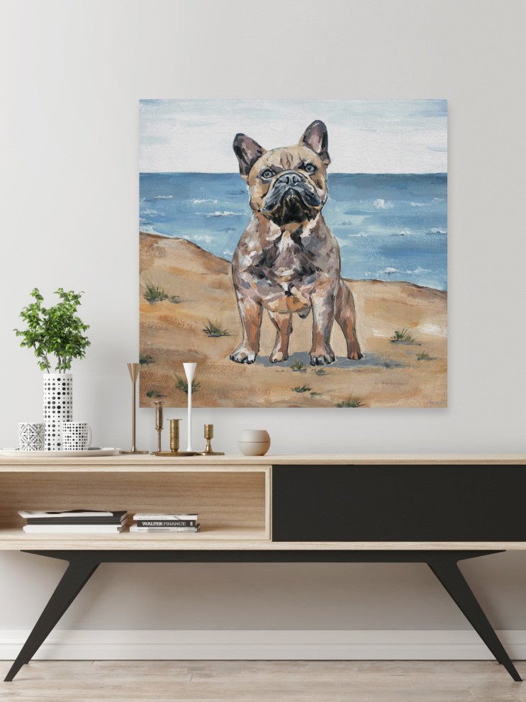 "Rookie We're Going Home" Painting Print on Wrapped Canvas, 18x18