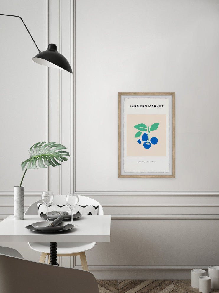 "Art of Simplicity" Framed Painting Print, 30x45