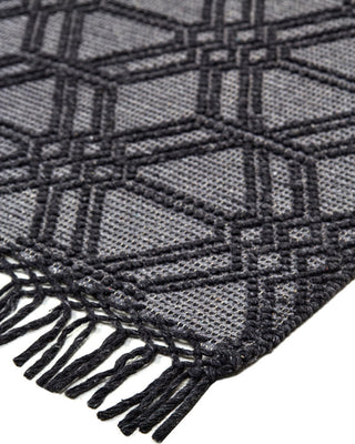 Weave & Wander Lavinda Charcoal 7'9"x9'9" Rug