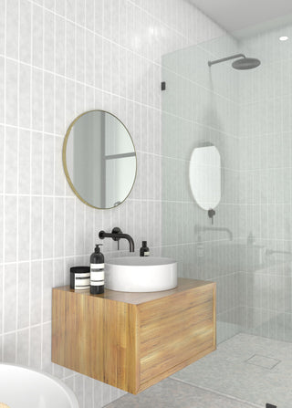 Leia 20 in. Round Mirror