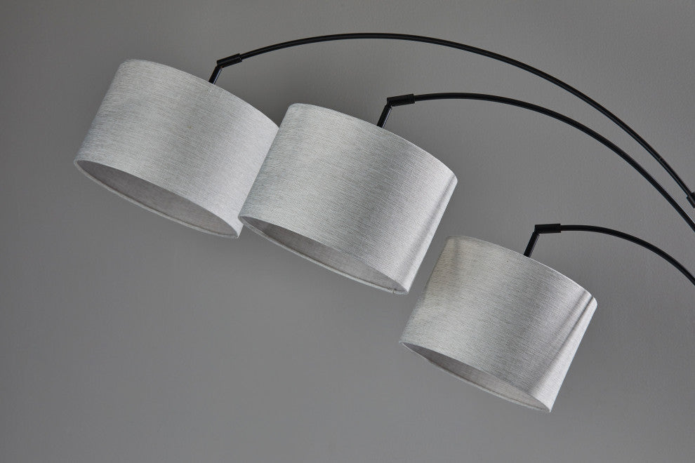 Bowery 3 Arm Arc- Black