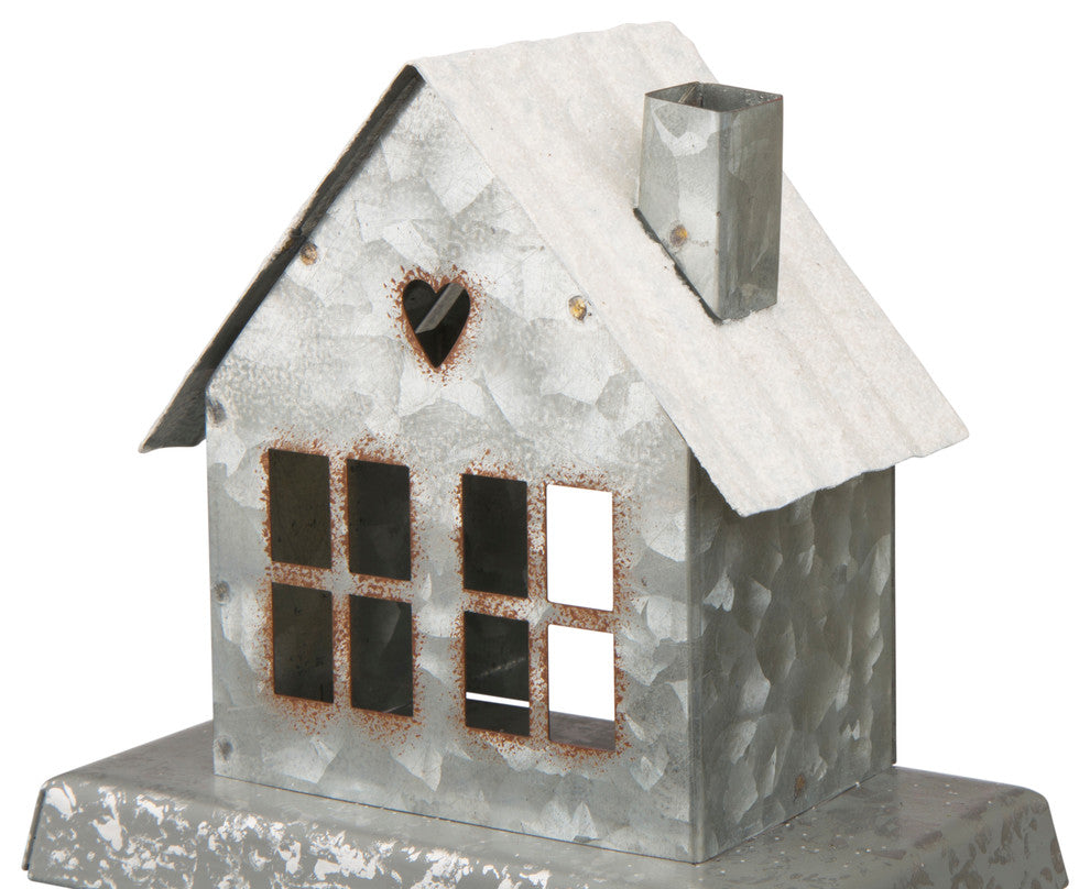 6" Galvanized House Stocking Holder