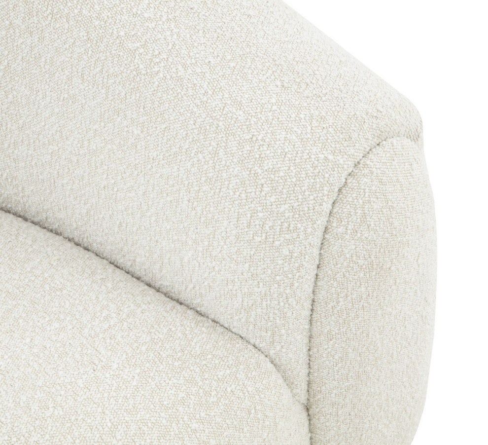 Safavieh Couture Emiliana Boucle Accent Chair Ivory