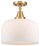 INNOVATIONS LIGHTING 447-1C-SG-G71-L X-Large Bell Flush Mount