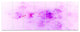 Blur Light Pink Sky with Stars, Abstract Canvas Art Print, 83"x32", 7 Panels