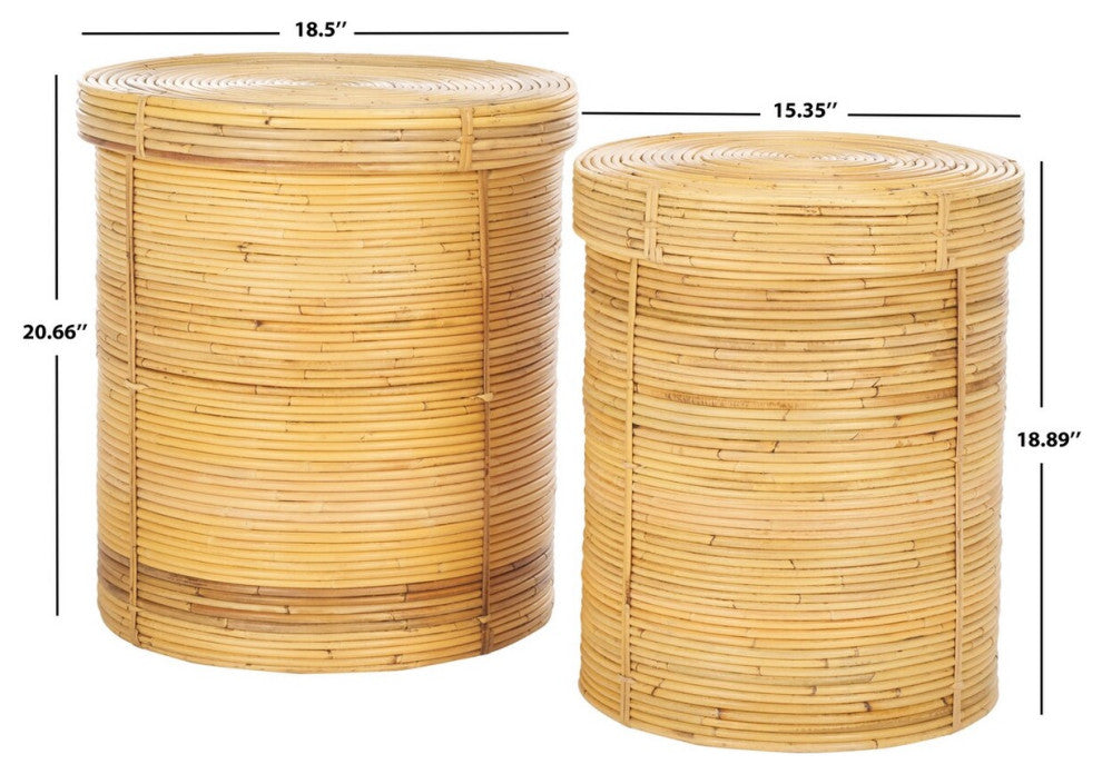 Safavieh Vali Baskets, Set of 2, Natural